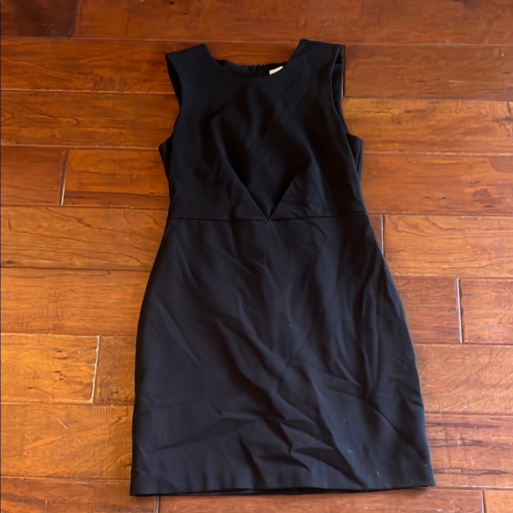 ❤️‍🔥BOGO FREE Business LBD Cotton Preppy a new day Black Sleeveless Mini Dress